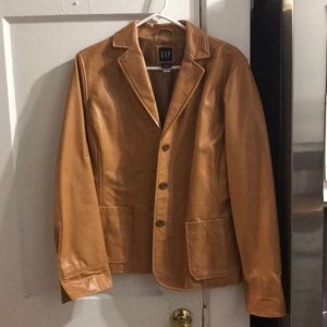 Gap leather jacket